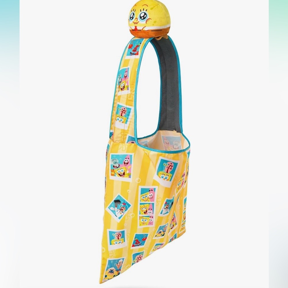 SpongeBob SquarePants Plushie Tote Bag - Yellow